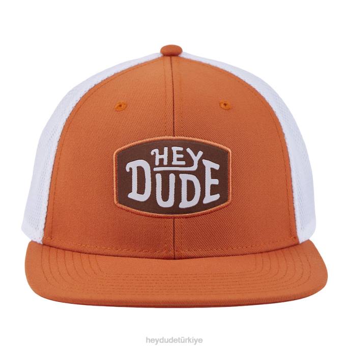 Hey Dude aksesuar turuncu üniseks kamyon şoförü şapkası 82XX271