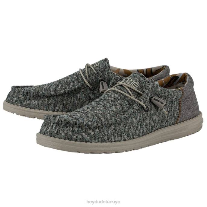 Hey Dude ayakkabı Mavi gölge erkekler wally sox funk 82XX388