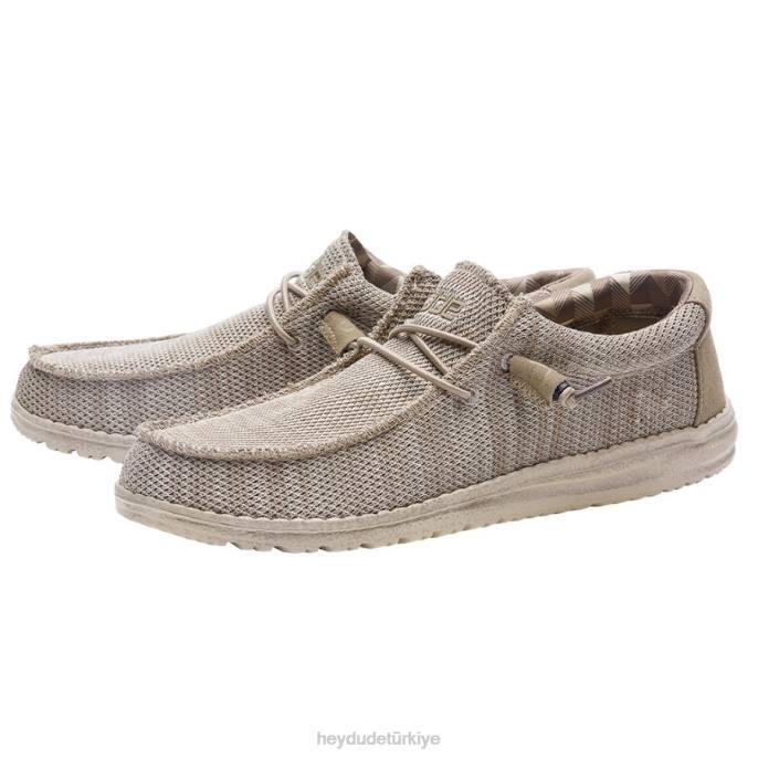 Hey Dude ayakkabı bej erkekler Wally sox 82XX334