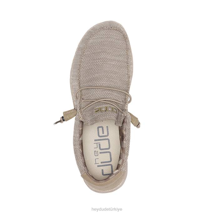 Hey Dude ayakkabı bej erkekler Wally sox 82XX334