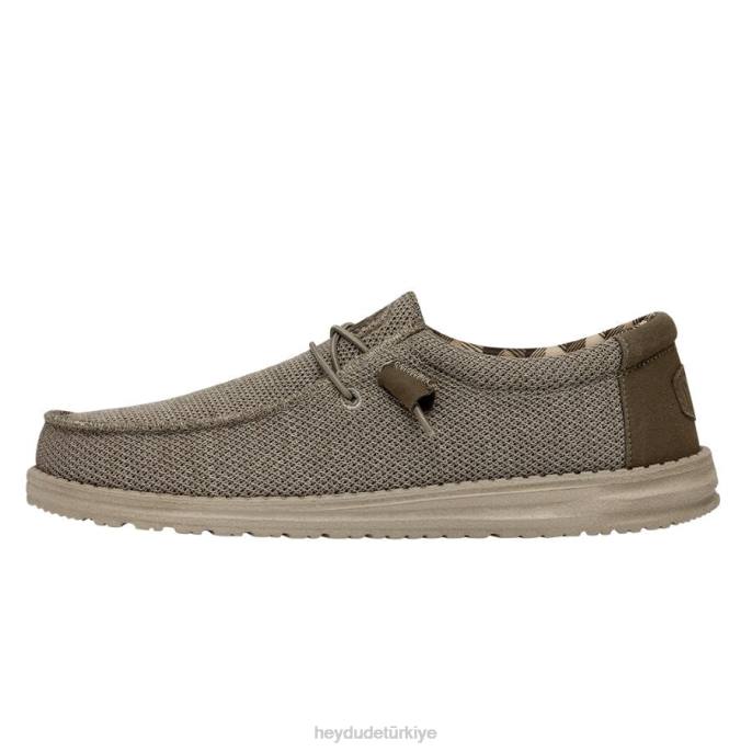 Hey Dude ayakkabı bej erkekler wally sox geniş 82XX296