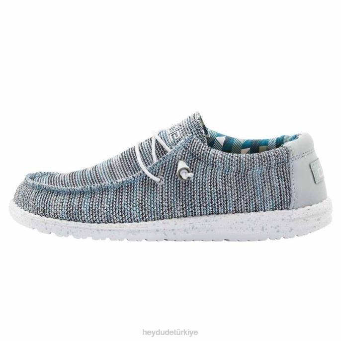 Hey Dude ayakkabı buz grisi erkekler Wally sox 82XX336