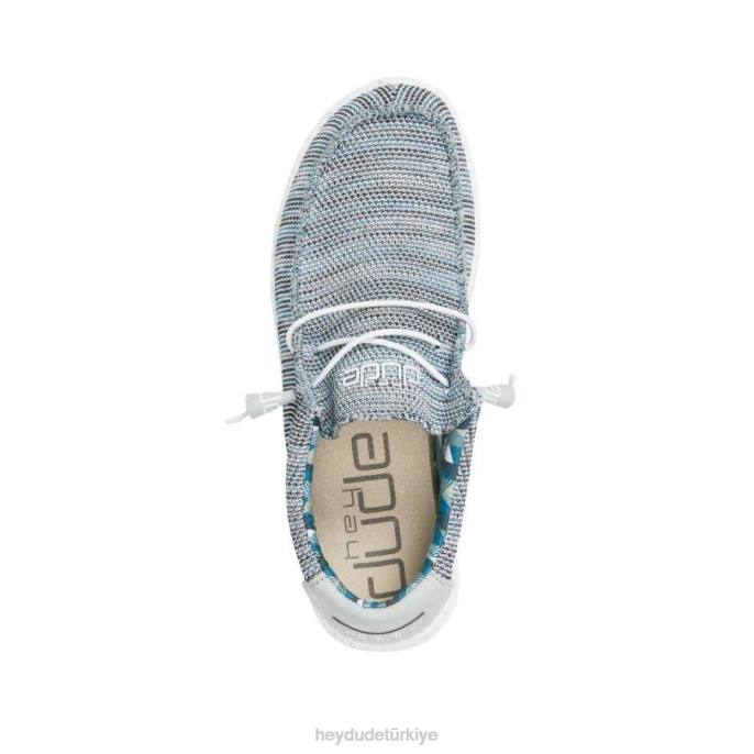 Hey Dude ayakkabı buz grisi erkekler Wally sox 82XX336