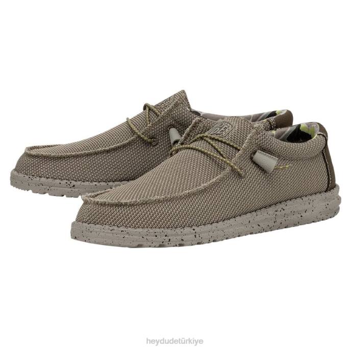 Hey Dude ayakkabı deve erkekler Wally Sox üçlü iğne 82XX445