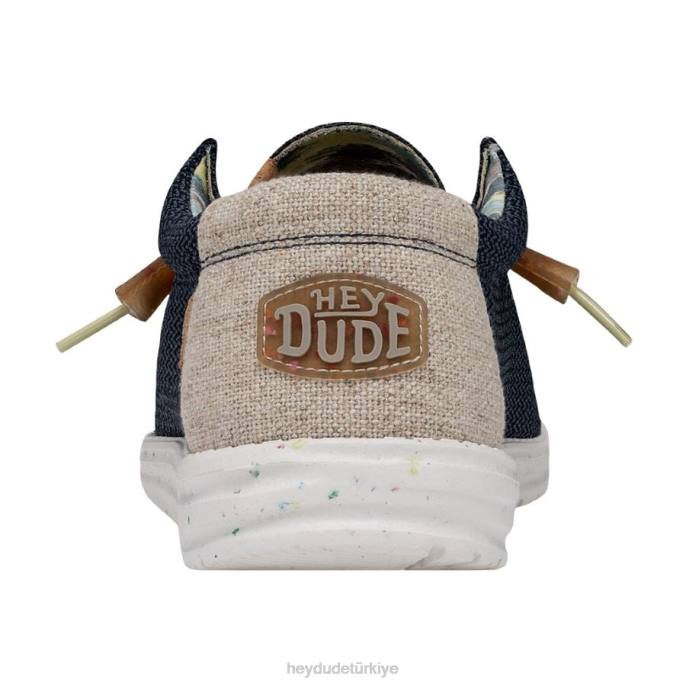 Hey Dude ayakkabı orion mavisi erkekler duvar gibi streç 82XX322