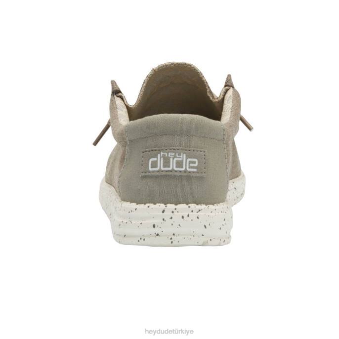 Hey Dude ayakkabı sepya kahverengi erkekler Wally Chambray 82XX463