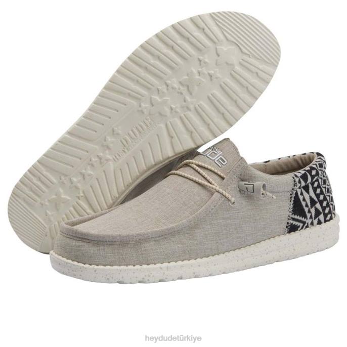 Hey Dude ayakkabı tampon lastiği erkekler Wally funk 82XX461