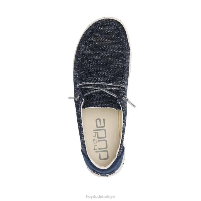 Hey Dude ayakkabı Donanma erkekler wendy sox 82XX183