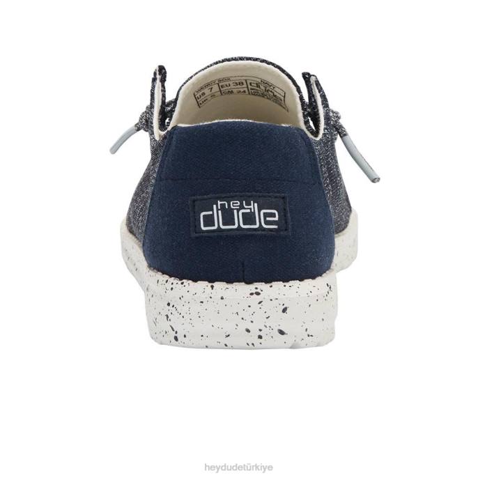 Hey Dude ayakkabı Donanma erkekler wendy sox 82XX37
