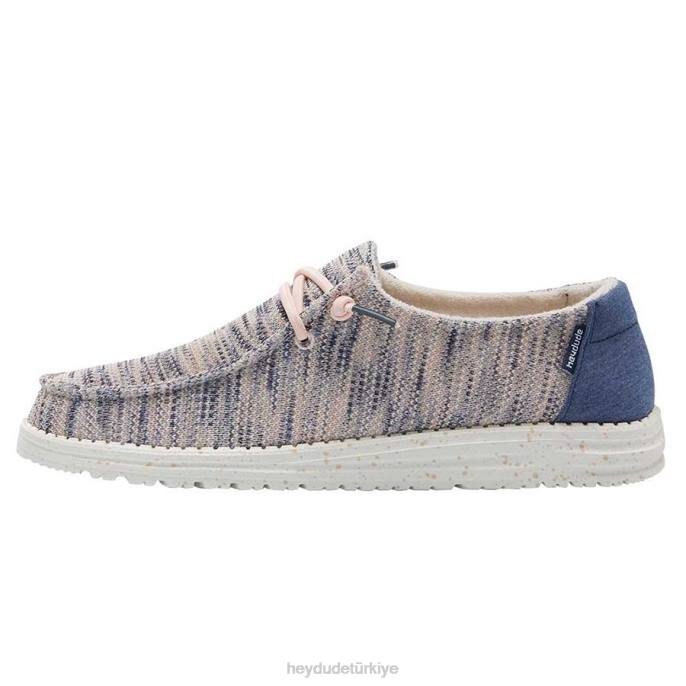 Hey Dude ayakkabı açık pembe erkekler wendy sox 82XX40