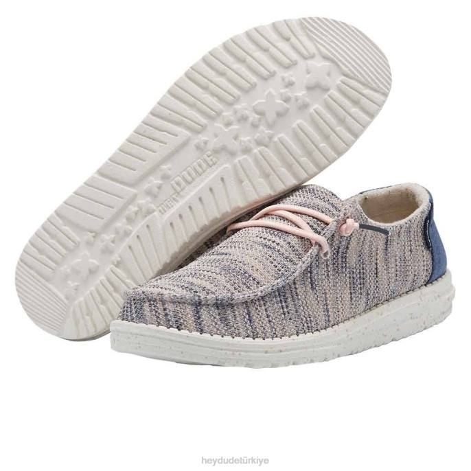 Hey Dude ayakkabı açık pembe erkekler wendy sox 82XX40