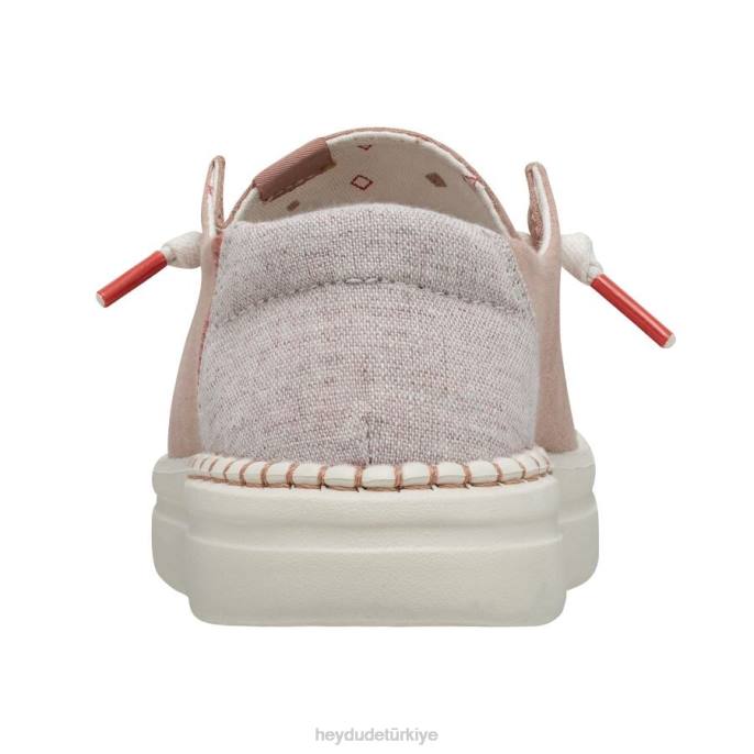 Hey Dude ayakkabı gül erkekler Wendy Rise Chambray 82XX153