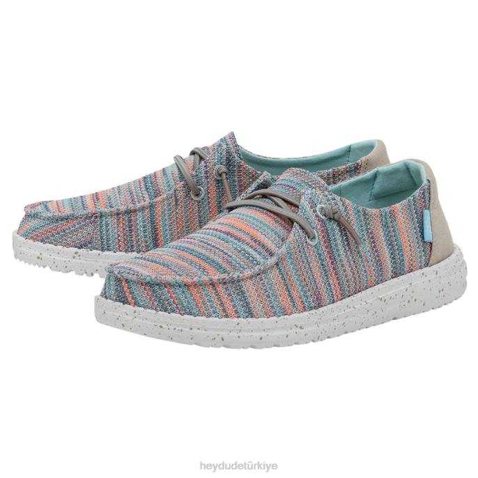 Hey Dude ayakkabı gün batımı pembe erkekler wendy sox 82XX43