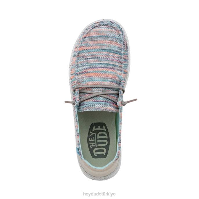 Hey Dude ayakkabı gün batımı pembe erkekler wendy sox 82XX43