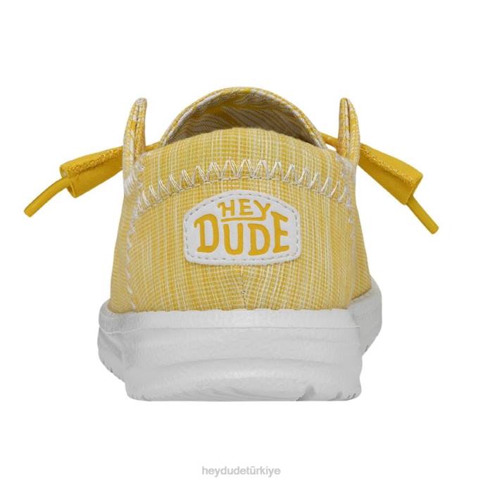Hey Dude ayakkabı imparatorluk sarısı erkekler Wendy yıldızı 82XX152