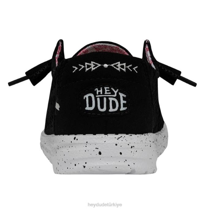 Hey Dude ayakkabı karga erkekler wendy streç boho fleur 82XX200
