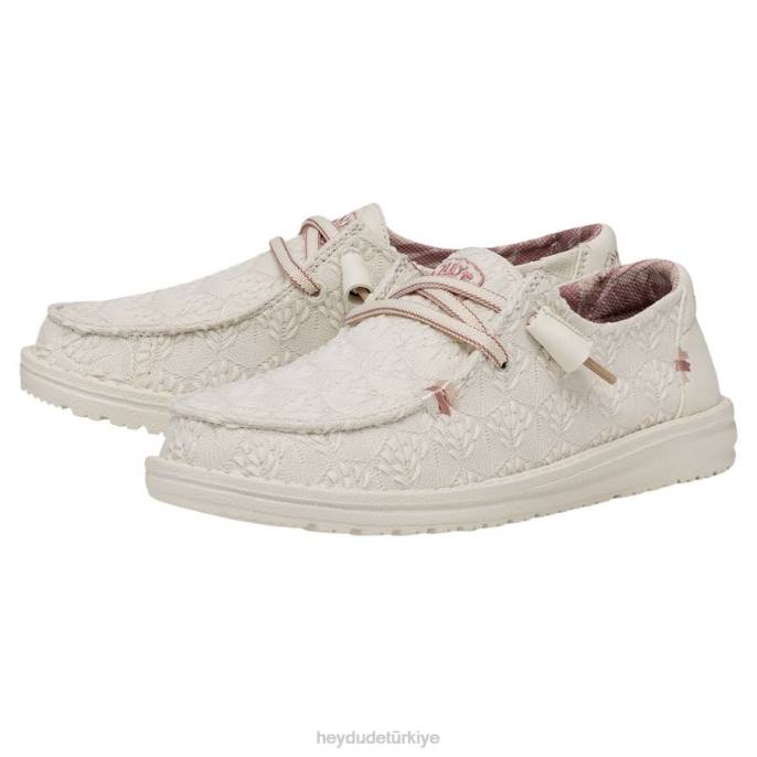 Hey Dude ayakkabı kum erkekler wendy streç boho fleur 82XX199