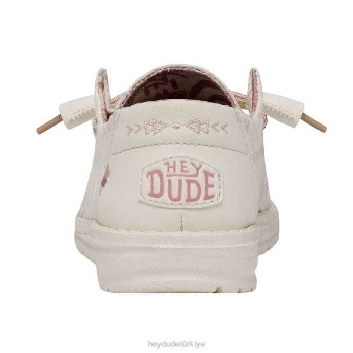 Hey Dude ayakkabı kum erkekler wendy streç boho fleur 82XX199