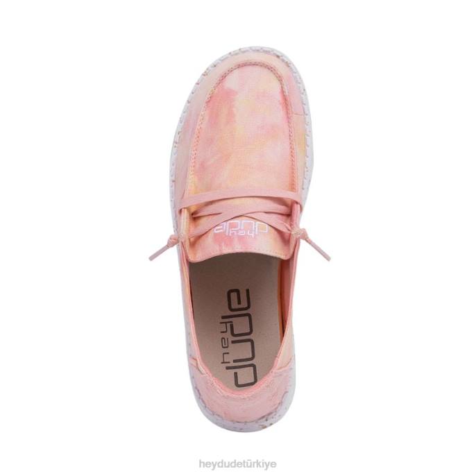 Hey Dude ayakkabı limon ombre erkekler Wendy kravat boyası 82XX79