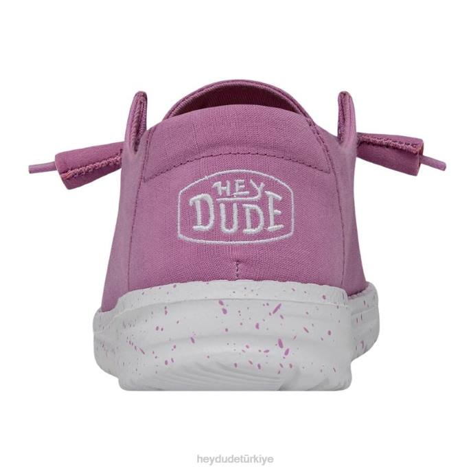 Hey Dude ayakkabı menekşe erkekler wendy şantuk tuval 82XX35