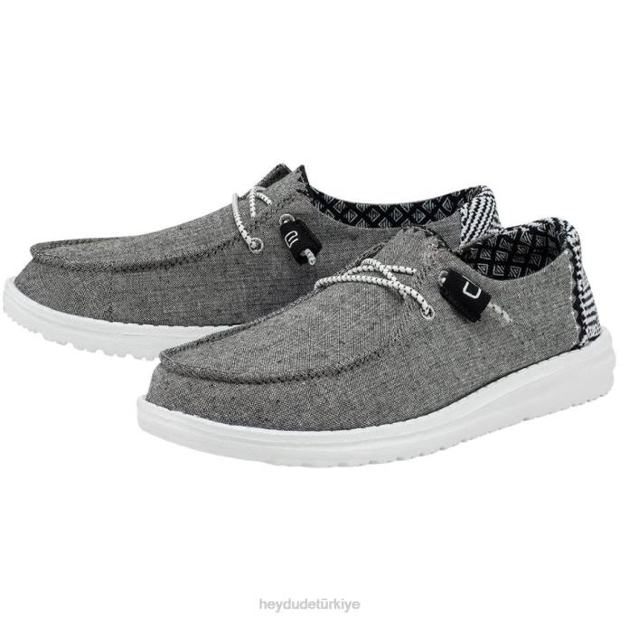 Hey Dude ayakkabı oniks erkekler wendy chambray 82XX94