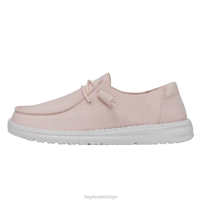Hey Dude ayakkabı pembe erkekler wendy şantuk tuval 82XX32