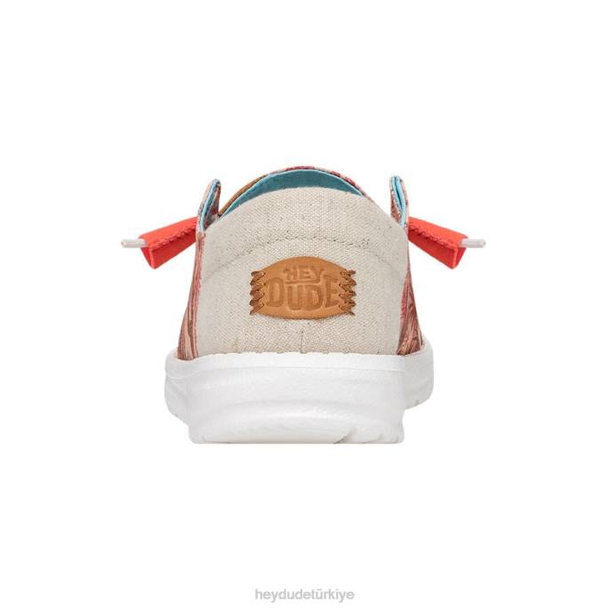 Hey Dude ayakkabı pembe erkekler wendy funk vahası 82XX22