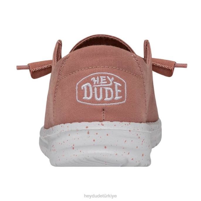 Hey Dude ayakkabı pişmiş toprak erkekler wendy şantuk tuval 82XX36