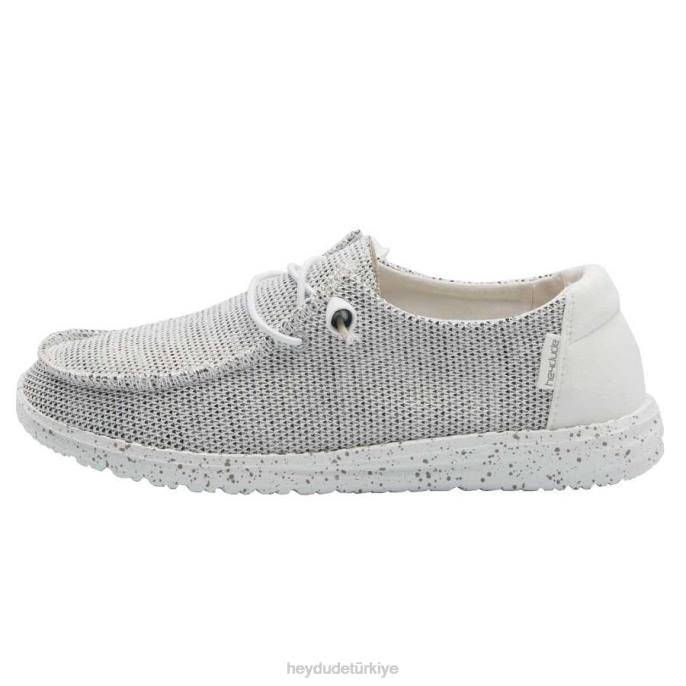 Hey Dude ayakkabı taş beyaz erkekler wendy sox 82XX44