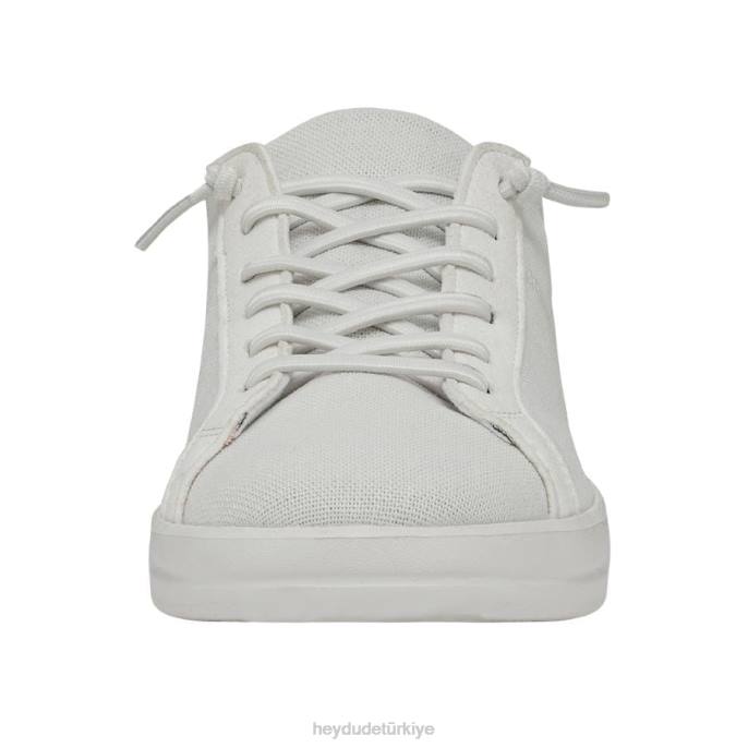 Hey Dude ayakkabı Hindistan cevizi beyazı kadınlar karina 82XX247