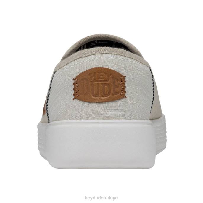Hey Dude ayakkabı beyaz kadınlar sunapi zanaat 82XX243