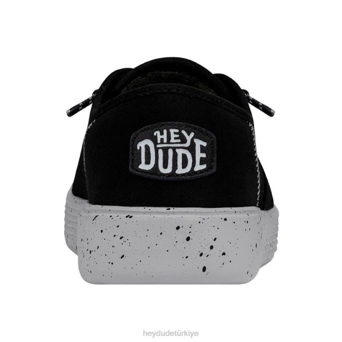 Hey Dude ayakkabı siyah kadınlar conway spor ağı 82XX235